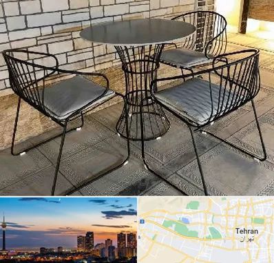 فروش میز و صندلی فلزی در غرب تهران 
