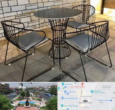 فروش میز و صندلی فلزی در بهارستان 