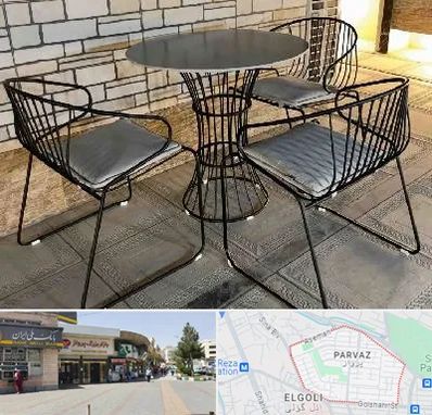فروش میز و صندلی فلزی در پرواز تبریز 