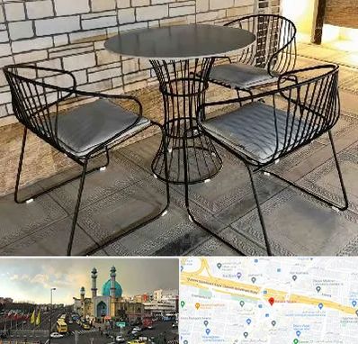 فروش میز و صندلی فلزی در رسالت 