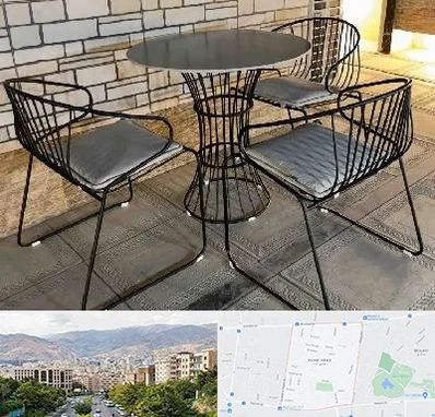 فروش میز و صندلی فلزی در خانی آباد 