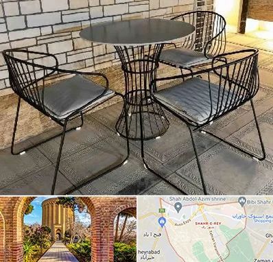 فروش میز و صندلی فلزی در شهر ری