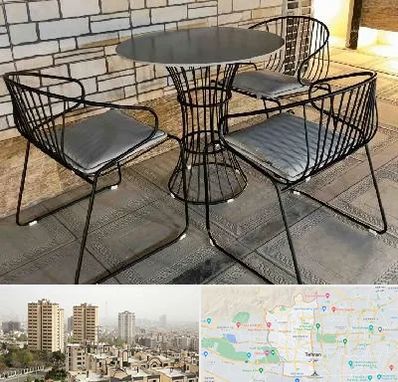 فروش میز و صندلی فلزی در منطقه 5 تهران 
