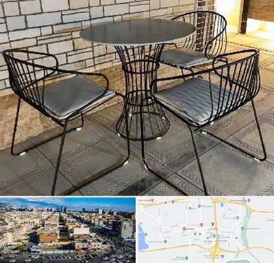 فروش میز و صندلی فلزی در شهرک راه آهن 