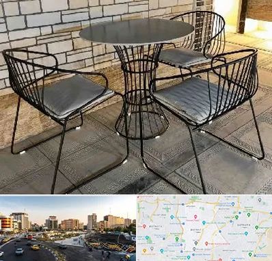 فروش میز و صندلی فلزی در منطقه 7 تهران 