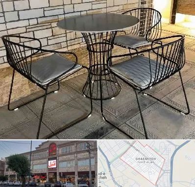 فروش میز و صندلی فلزی در قائمیه اسلامشهر 