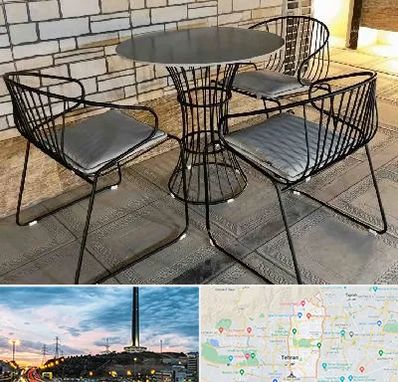 فروش میز و صندلی فلزی در منطقه 2 تهران 