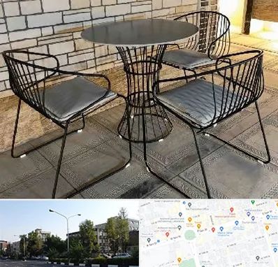 فروش میز و صندلی فلزی در میدان کاج 