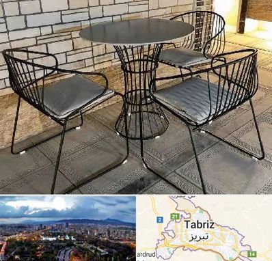 فروش میز و صندلی فلزی در تبریز