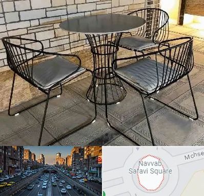 فروش میز و صندلی فلزی در نواب 