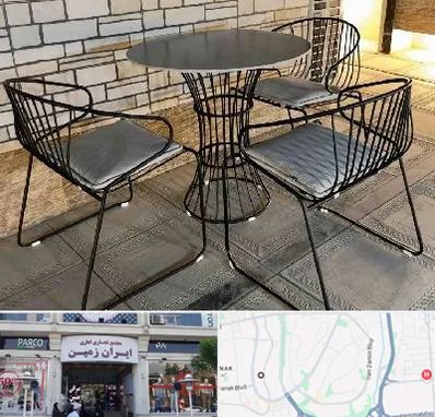 فروش میز و صندلی فلزی در ایران زمین