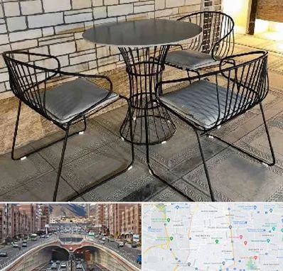 فروش میز و صندلی فلزی در منطقه 10 تهران 
