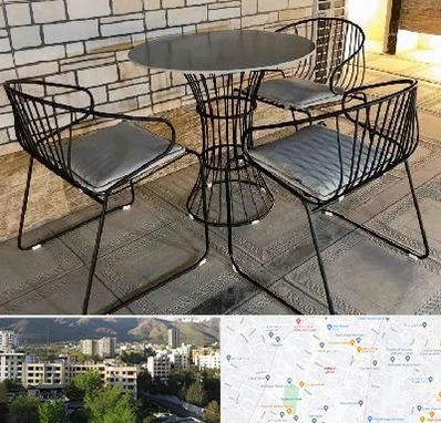 فروش میز و صندلی فلزی در دیباجی 