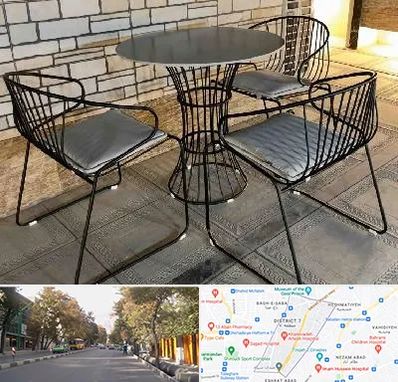 فروش میز و صندلی فلزی در شریعتی 