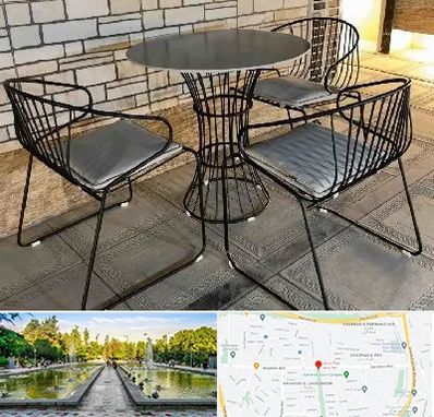 فروش میز و صندلی فلزی در سرسبز 