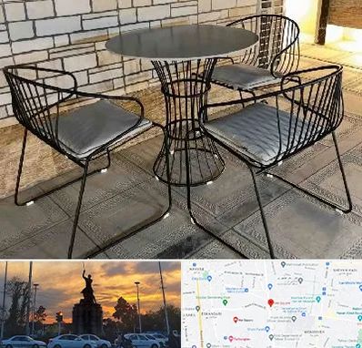 فروش میز و صندلی فلزی در میدان حر 