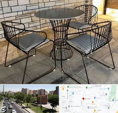 فروش میز و صندلی فلزی در شهرک آزمایش 