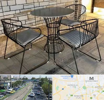 فروش میز و صندلی فلزی در جنوب تهران 