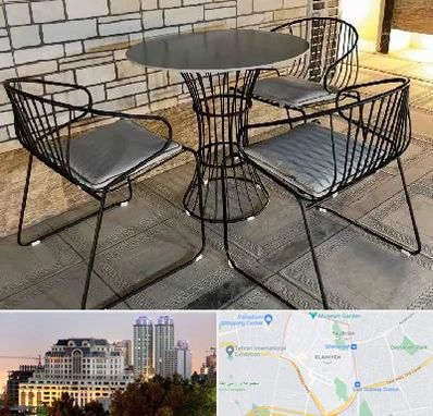 فروش میز و صندلی فلزی در فرشته 