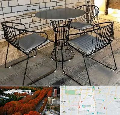 فروش میز و صندلی فلزی در منطقه 6 تهران 