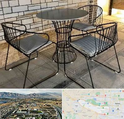 فروش میز و صندلی فلزی در منطقه 21 تهران 
