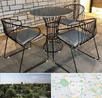 فروش میز و صندلی فلزی در منطقه 16 تهران 