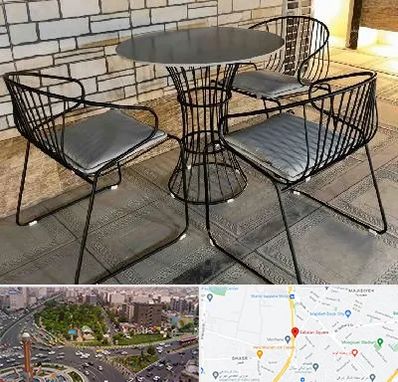 فروش میز و صندلی فلزی در سبلان 