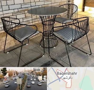 فروش میز و صندلی فلزی در باقرشهر
