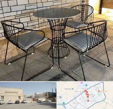 فروش میز و صندلی فلزی در نواب اسلامشهر 