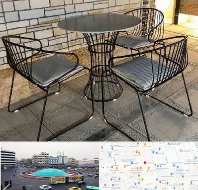 فروش میز و صندلی فلزی در میدان انقلاب 
