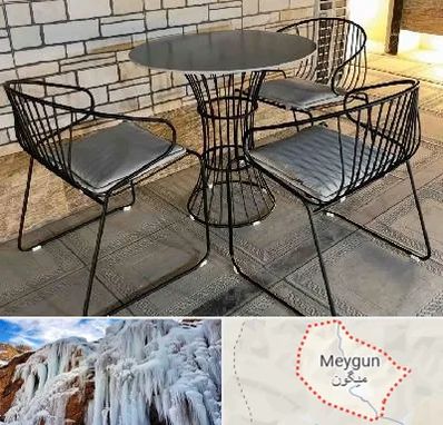 فروش میز و صندلی فلزی در میگون
