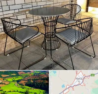 فروش میز و صندلی فلزی در نکا
