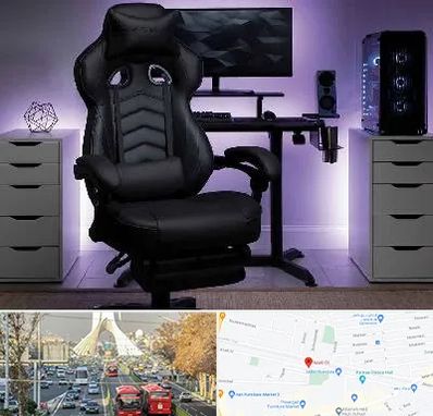 فروش صندلی گیمینگ در خیابان آزادی 
