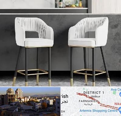 فروش صندلی اپن در فرمانیه 