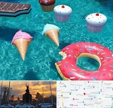 فروش لوازم بادی در میدان حر 