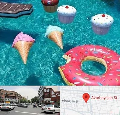 فروش لوازم بادی در خیابان آذربایجان