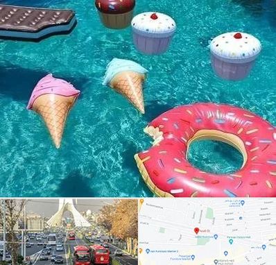 فروش لوازم بادی در خیابان آزادی 