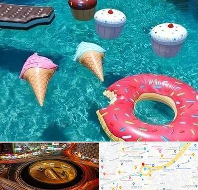 فروش لوازم بادی در میدان ولیعصر 