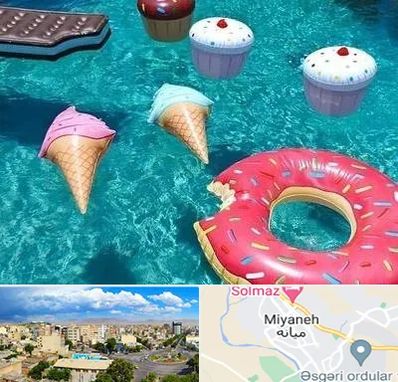 فروش لوازم بادی در میانه