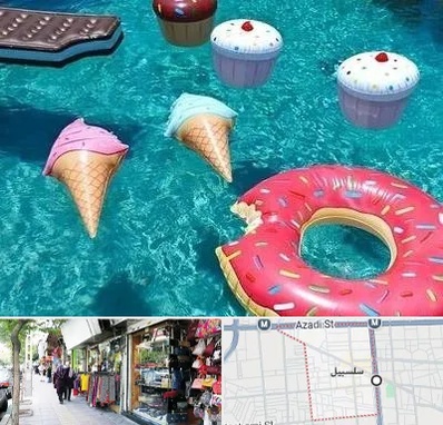 فروش لوازم بادی در سلسبیل