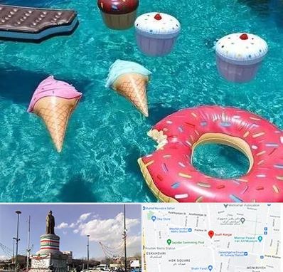 فروش لوازم بادی در کارگر جنوبی 