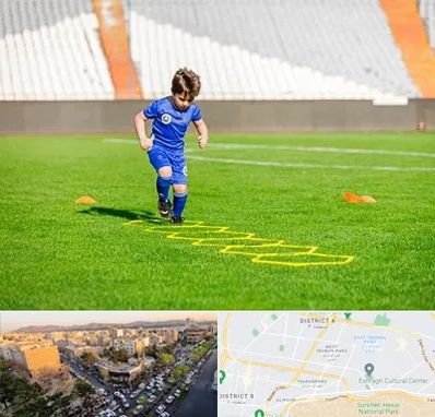 مدرسه فوتبال در تهرانپارس تهران