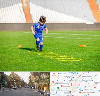 مدرسه فوتبال در شریعتی