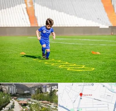 مدرسه فوتبال در بلوار تعاون