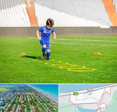 مدرسه فوتبال در نور