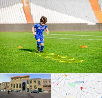 مدرسه فوتبال در زنبیل آباد قم