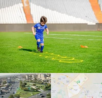 مدرسه فوتبال در کمال شهر کرج