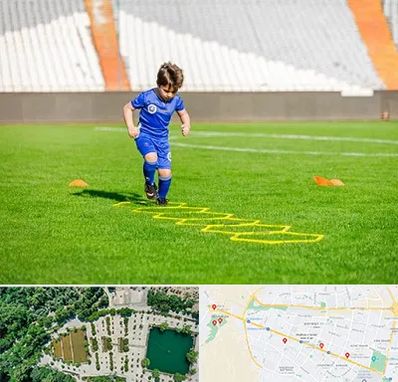 مدرسه فوتبال در وکیل آباد مشهد