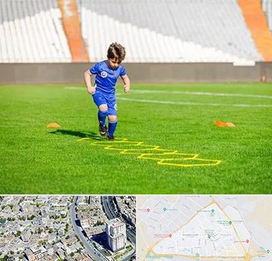 مدرسه فوتبال در قاسم آباد مشهد