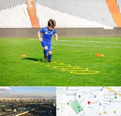 مدرسه فوتبال در هنگام